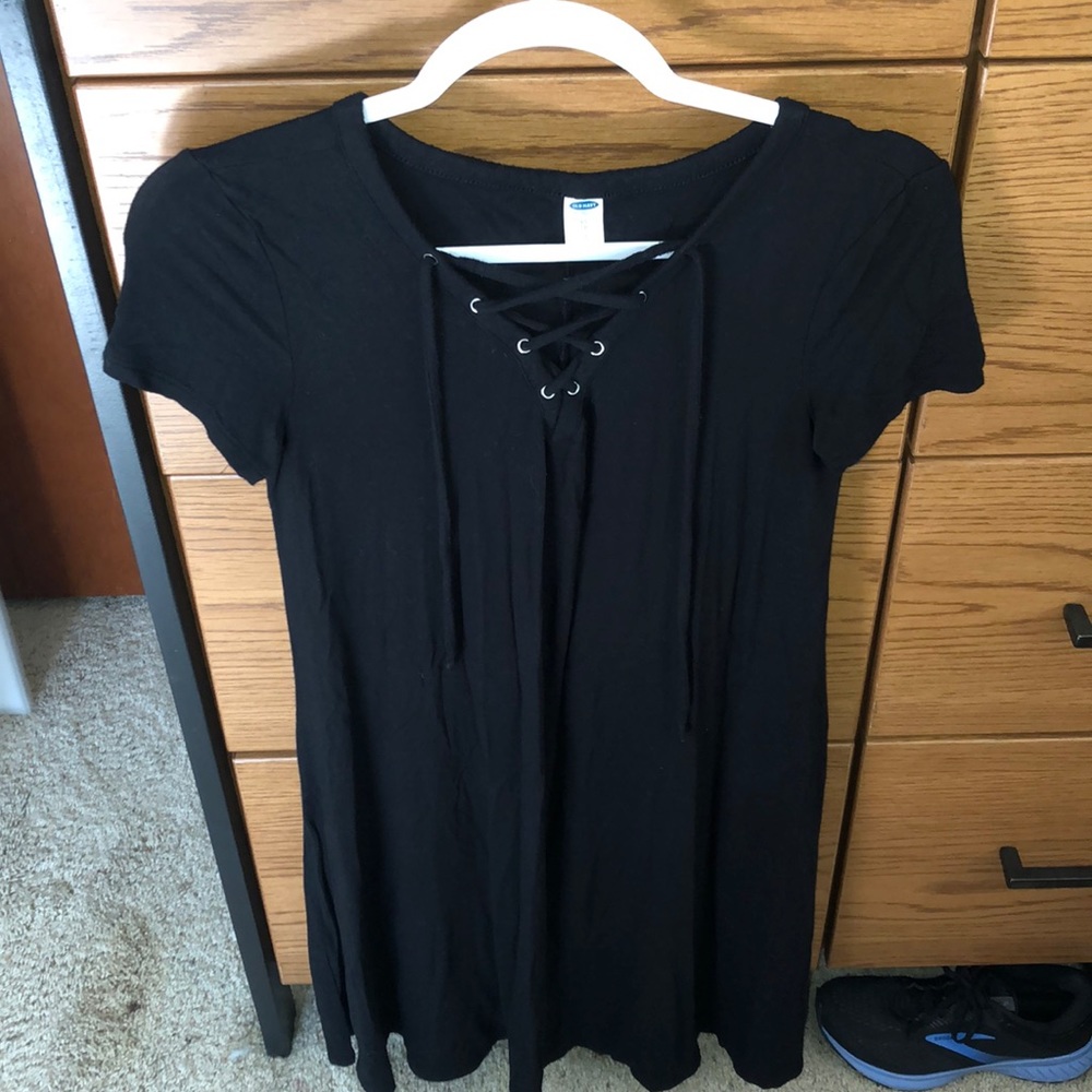 Black T-shirt Dress
